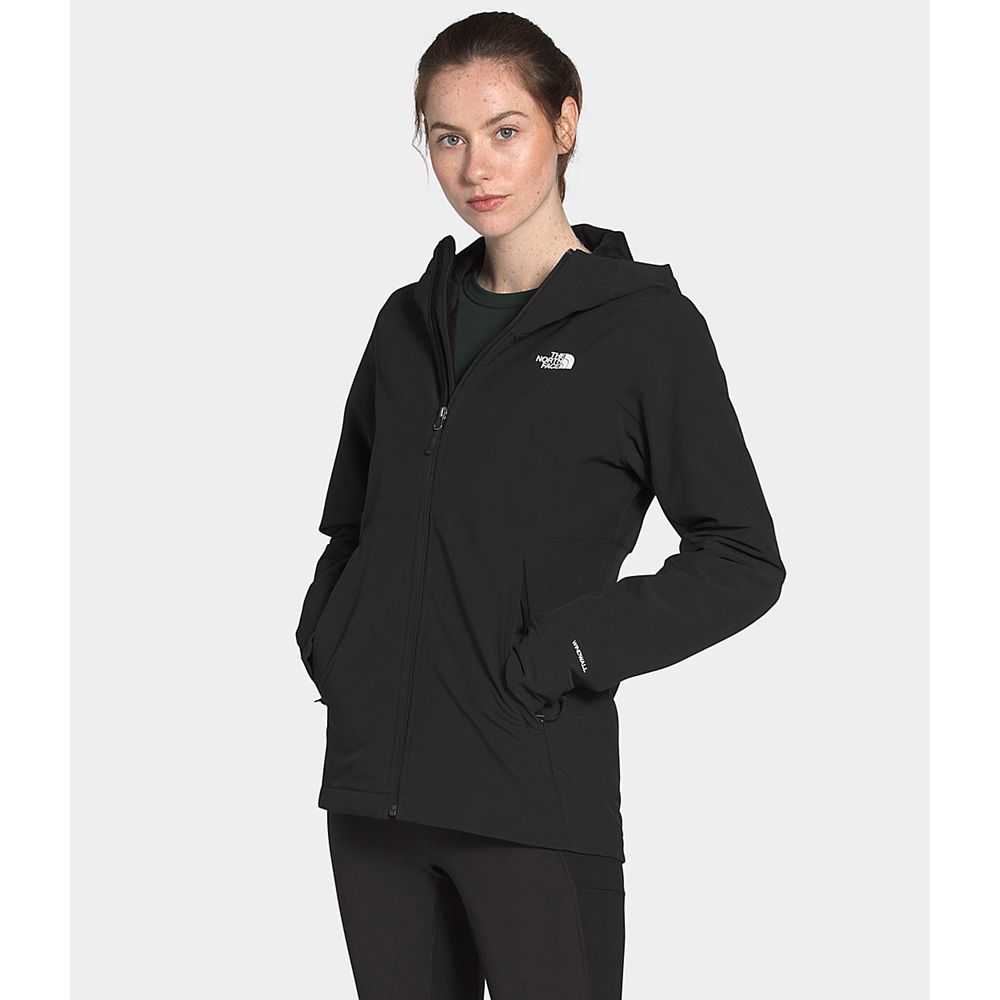 The North Face Hooded Jacket Womens Australia - The North Face Shelbe Raschel Black (YWM-968270)